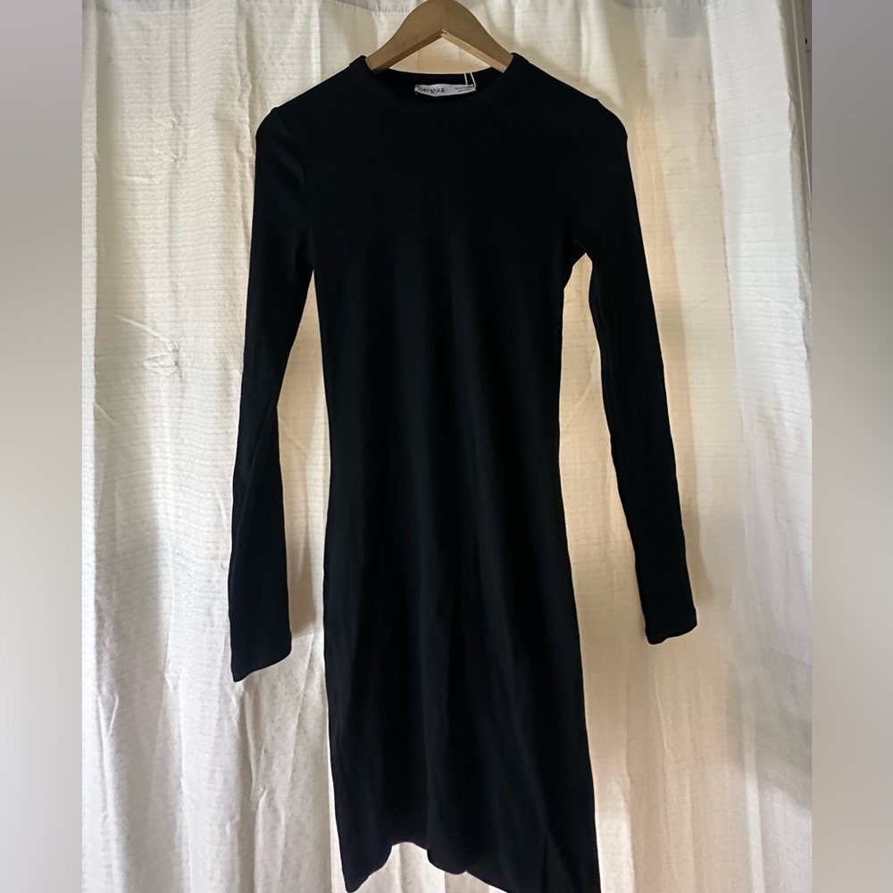 Bershka Classic Black Knit Top